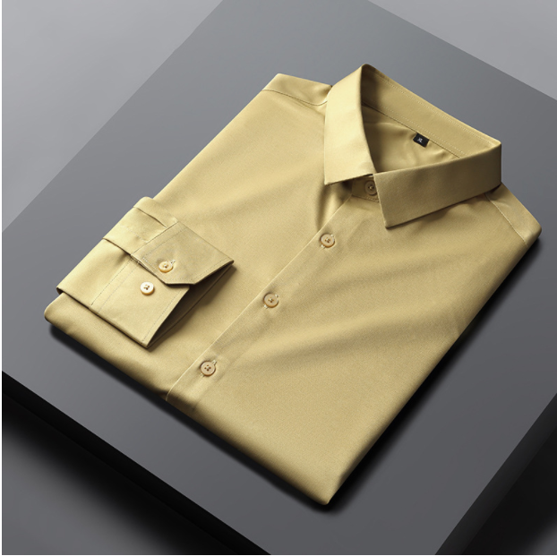 Men's High Elastic Free Iron Shirt