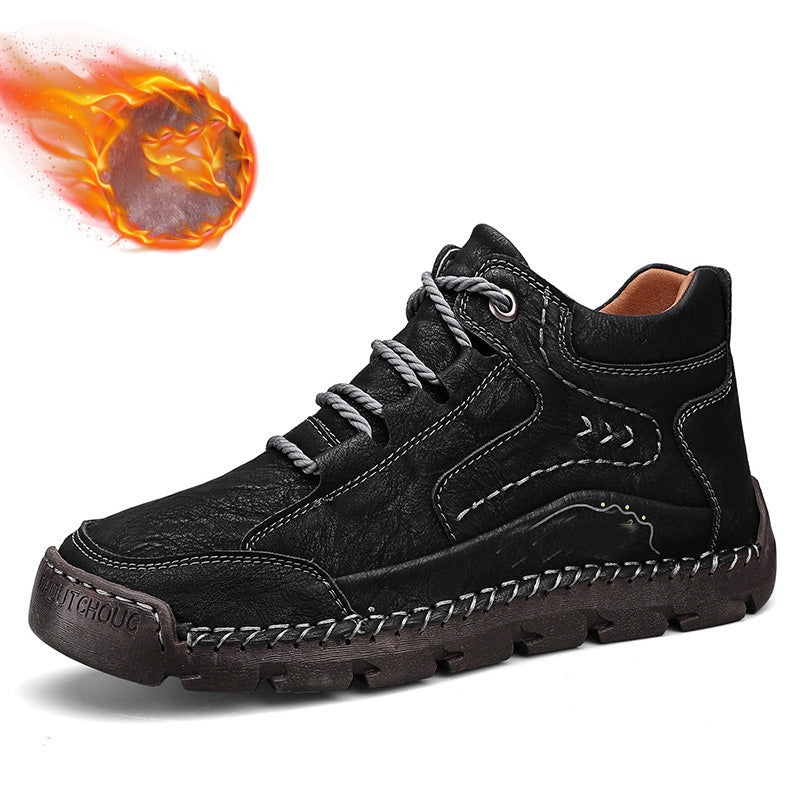 🔥LIMITED SALE 50% OFF🔥Handcrafted Men's Leather Shoes - Relieve Foot Pain