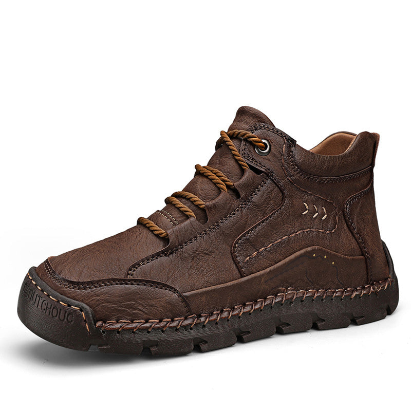 🔥LIMITED SALE 50% OFF🔥Handcrafted Men's Leather Shoes - Relieve Foot Pain