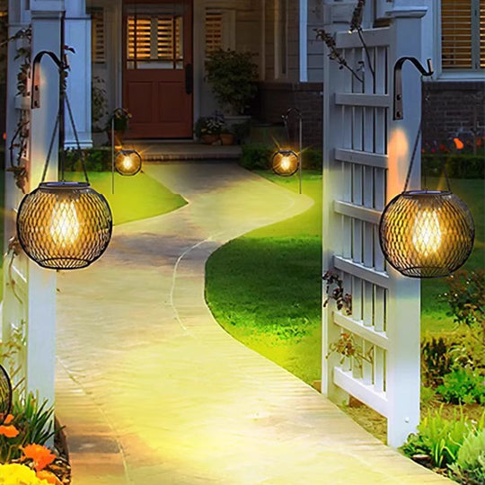 🌟Limited time sale 49% OFF🌟Retro Metal Solar Lanterns 2