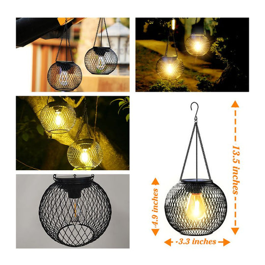 🌟Limited time sale 49% OFF🌟Retro Metal Solar Lanterns 2
