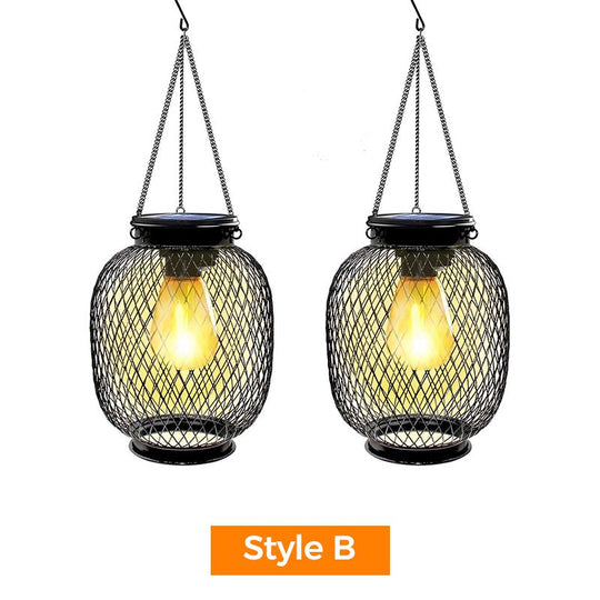 🌟Limited time sale 49% OFF🌟Retro Metal Solar Lanterns 2