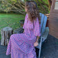 🌸Spring Specials🌸Women's Elegant Puff Sleeve Floral Boho Maxi Dress