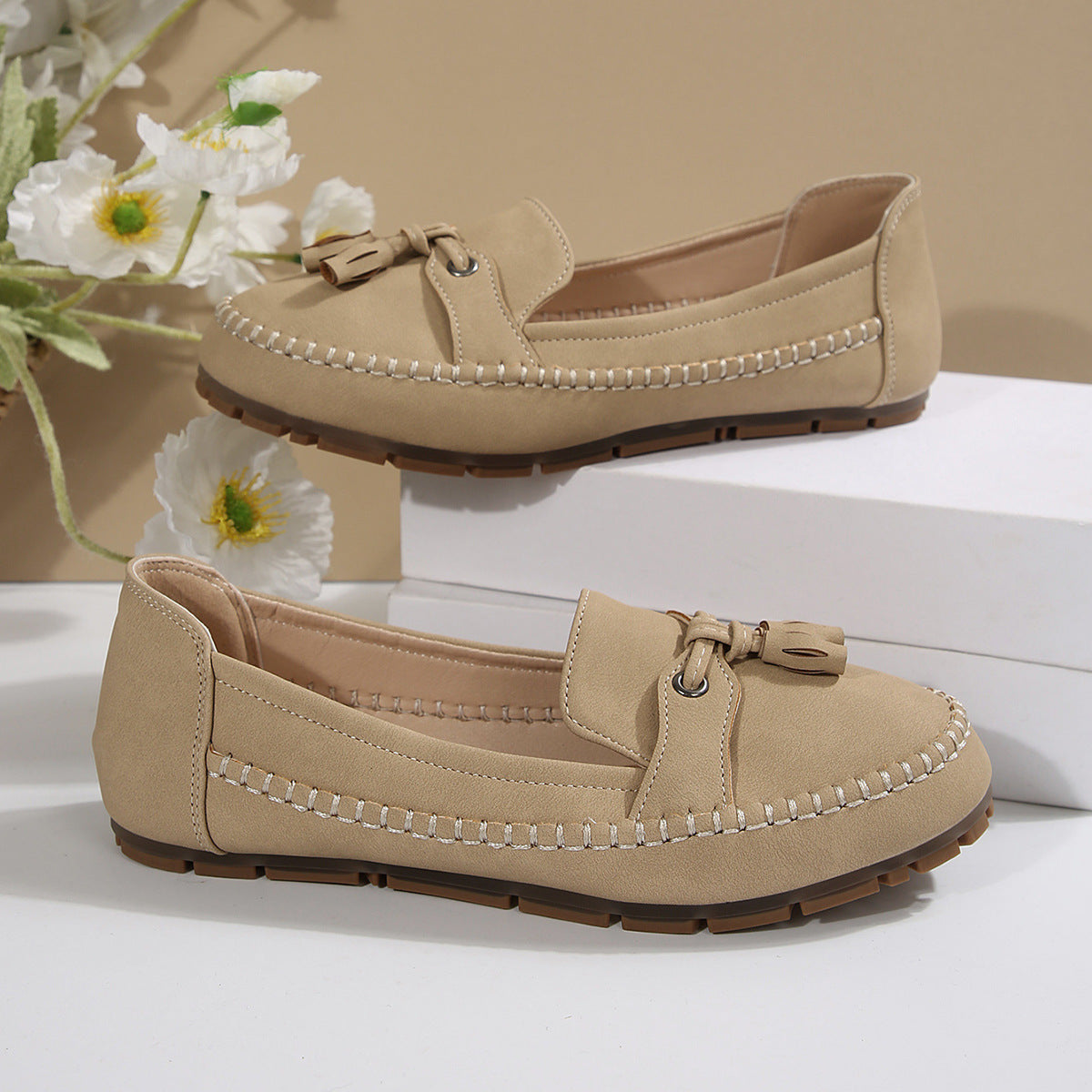 Women's Comfortable Vintage Loafers