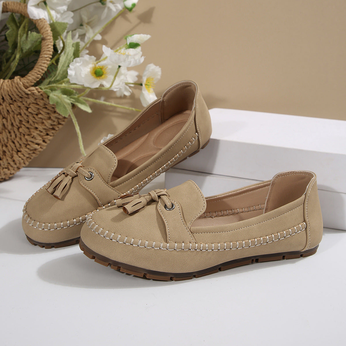 Women's Comfortable Vintage Loafers