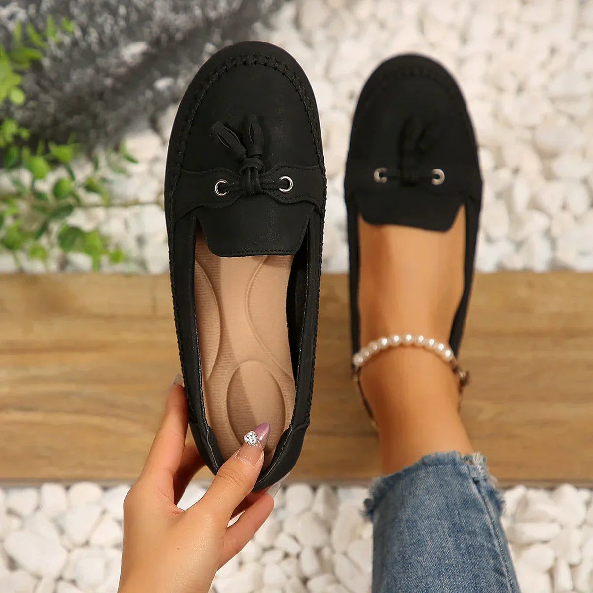 Women's Comfortable Vintage Loafers