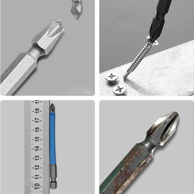 🔥Hot Sale 50% OFF✨Strong Magnetic Durability Screwdriver Drill Bit Set
