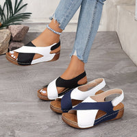 🔥Last Day Promotion 45% OFF - Women's Ultra Comfortable Slope Heel Orthopaedic Sandals