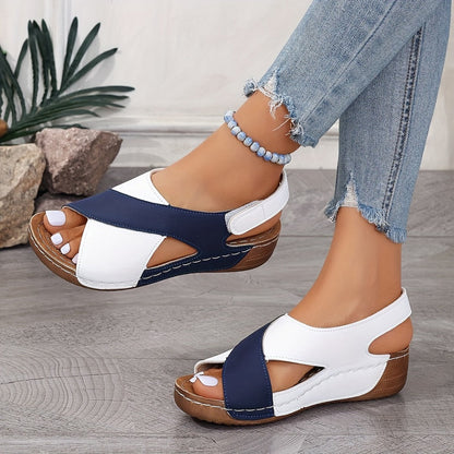 🔥Last Day Promotion 45% OFF - Women's Ultra Comfortable Slope Heel Orthopaedic Sandals