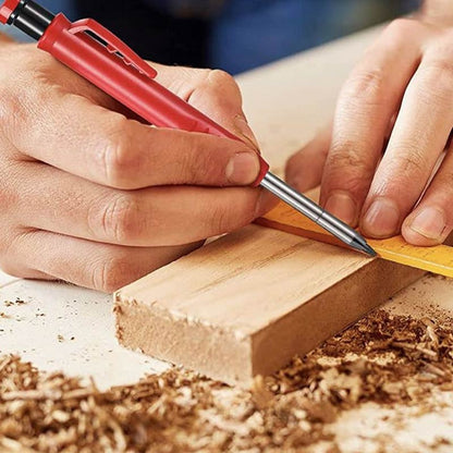 Multifunctional Quick-Drying Carpenter Pencil with Sharpener