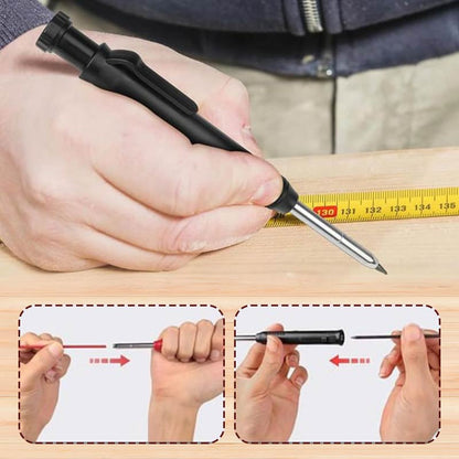 Multifunctional Quick-Drying Carpenter Pencil with Sharpener