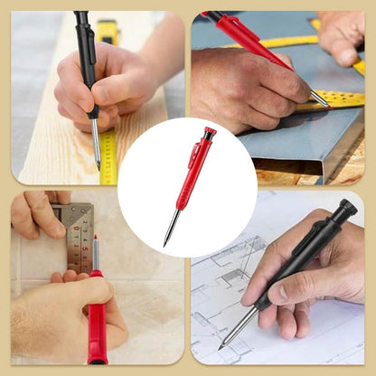 Multifunctional Quick-Drying Carpenter Pencil with Sharpener