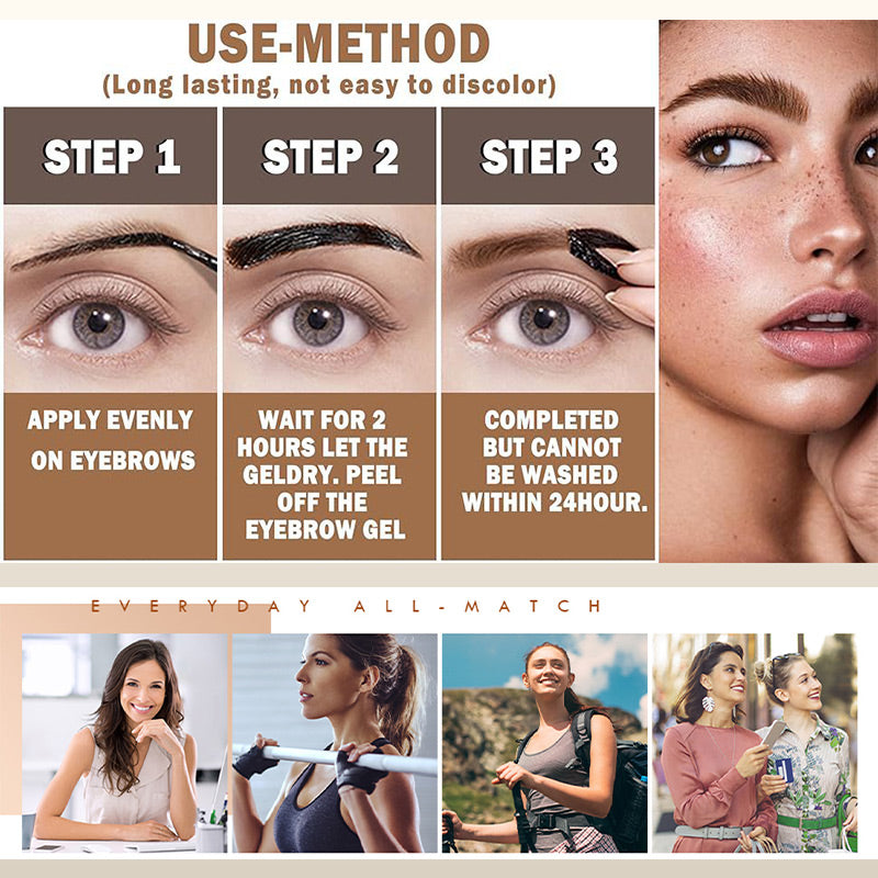 💋LAST DAY BUY 1 GET 1 FREE!!💋Easy peel-off eyebrow gel