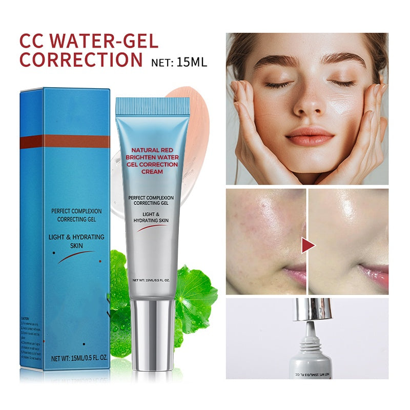 💓Buy 2 Get 1 Free💓Natural Red Brighten Water-Gel Correction Cream