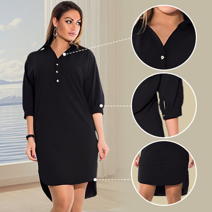 Women’s Plus Size Shirt Dress