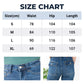 High Rise Cargo Wide-Leg Stretch Jeans for Women