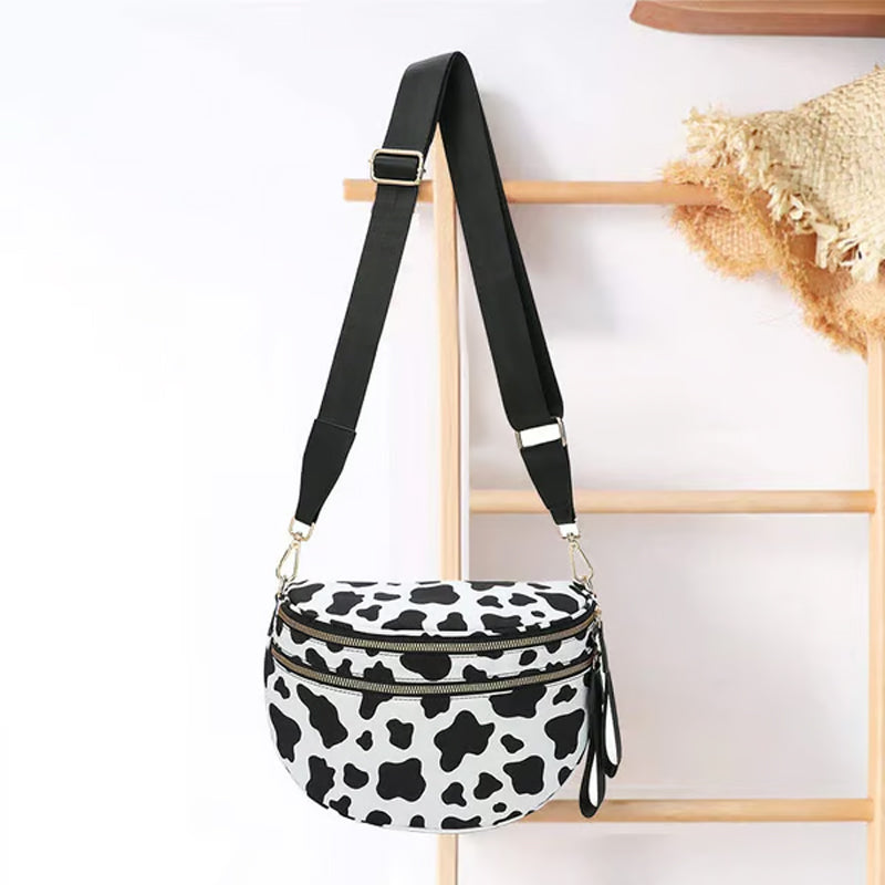 Fashionable versatile large capacity crossbody shell bag