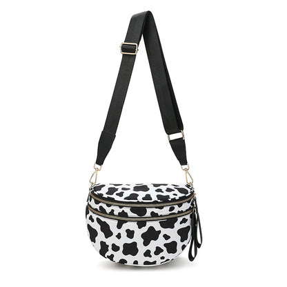 Fashionable versatile large capacity crossbody shell bag