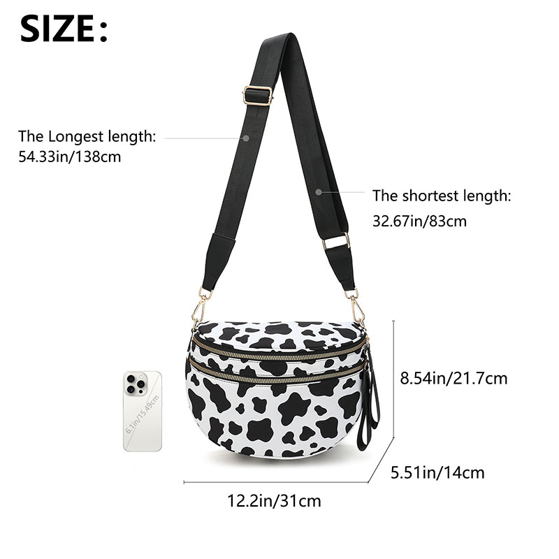 Fashionable versatile large capacity crossbody shell bag