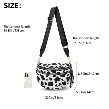 Fashionable versatile large capacity crossbody shell bag