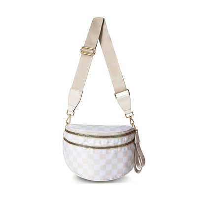 Fashionable versatile large capacity crossbody shell bag