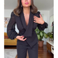 🌸Spring Specials🌸 Elegant Black Beaded Wide-Leg Jumpsuit