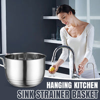 Multi-Functional Hanging Kitchen Sink Strainer Basket