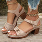 👡The Summer Hot Sale 50% OFF🥰Women's Chunky Heel Sandals