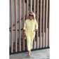 Women's Loose Shirt & Solid Color Pants 2-PCS Set
