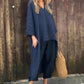 🌸🌸🌸Women's Summer Loose Pocket V-Neck 2-Piece Set（🔥50% OFF）
