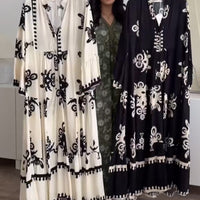 🌸Spring Specials🌸Women's Loose Fit Ruffle Hem Midi Dress