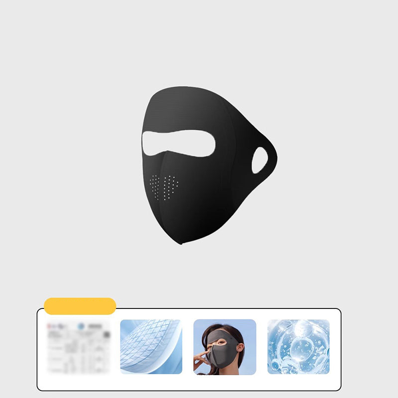 Protects against 99% of UV rays💥Full Face Breathable Sun Protection Mask