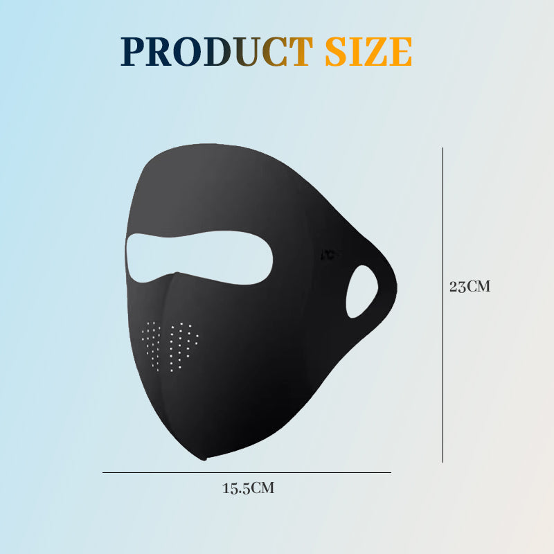 Protects against 99% of UV rays💥Full Face Breathable Sun Protection Mask