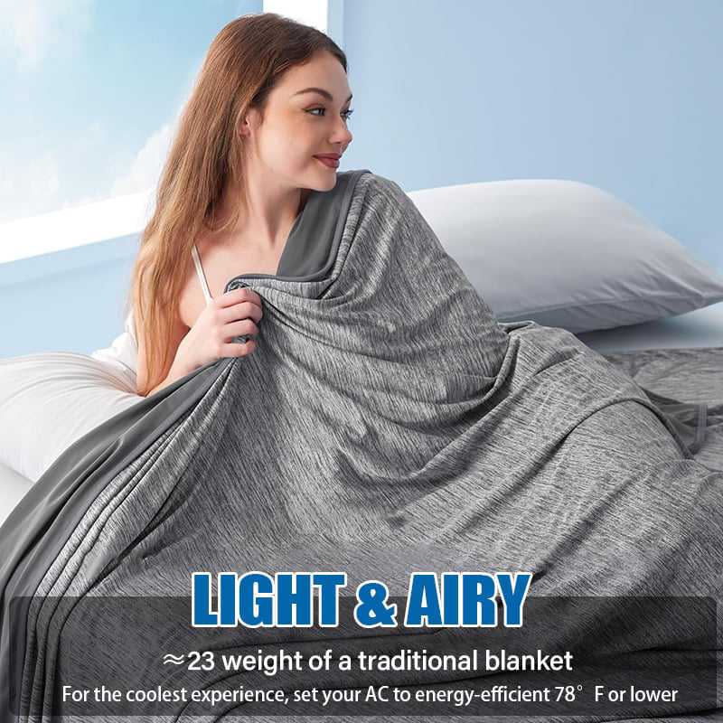 💥Summer Hot Sale💥🍃Cooling Blanket for Hot Sleepers - Summer Must Have🎁