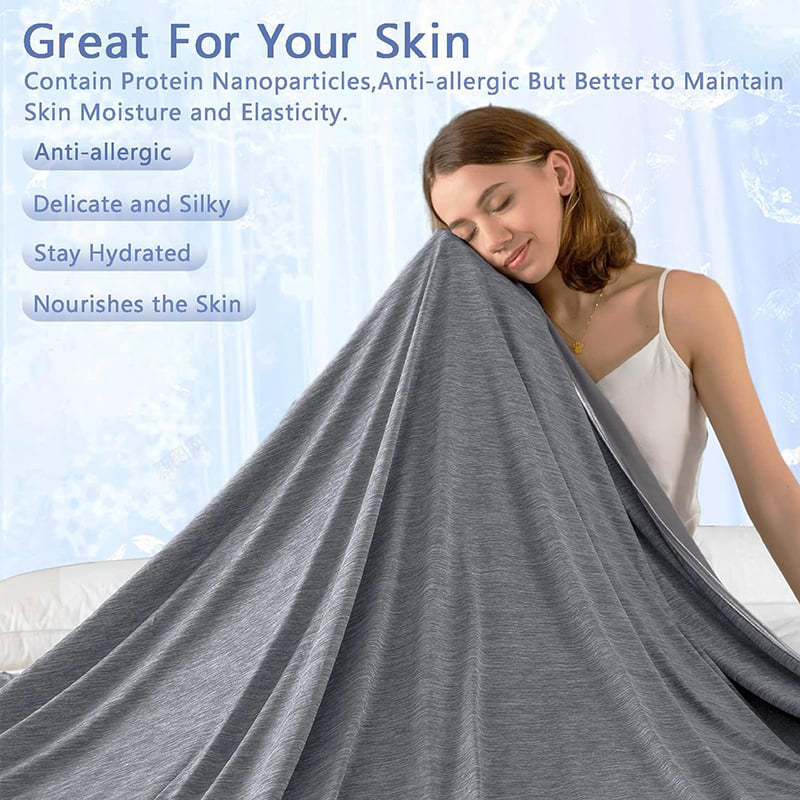 💥Summer Hot Sale💥🍃Cooling Blanket for Hot Sleepers - Summer Must Have🎁