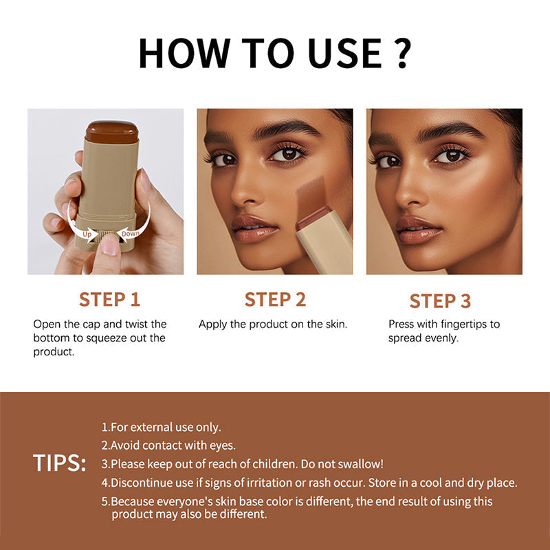 💖Buy 1 Get 1 Free🔥Hydrating & Brightening Essential Foundation Stick🎁