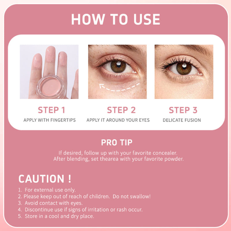 Long Lasting Hydrating Waterproof Concealer for Eyes