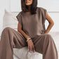 Women’s 2-Piece T-Shirt & Wide Leg Dress Pants Set