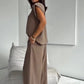Women’s 2-Piece T-Shirt & Wide Leg Dress Pants Set