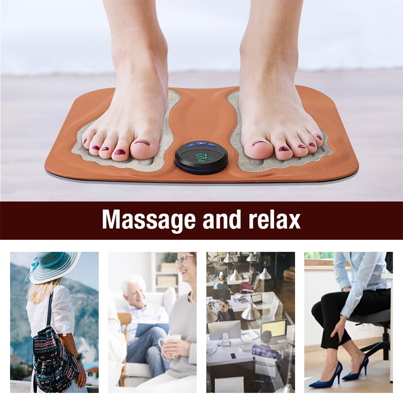 ⏰Limited time offer🔥 EMS Microcurrent Pulse Foot Massage Mat
