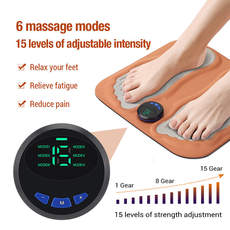 ⏰Limited time offer🔥 EMS Microcurrent Pulse Foot Massage Mat