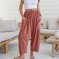 Summer Hot Sale 49% OFF👖Women's Linen Wide Leg Pants with Pockets