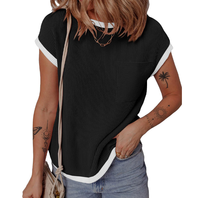 🔥 Women's Casual Short Sleeve Crewneck T Shirts