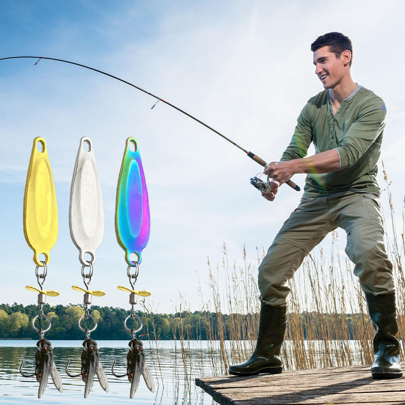 🎣Metal Propeller Fishing Lure for Catching Fish