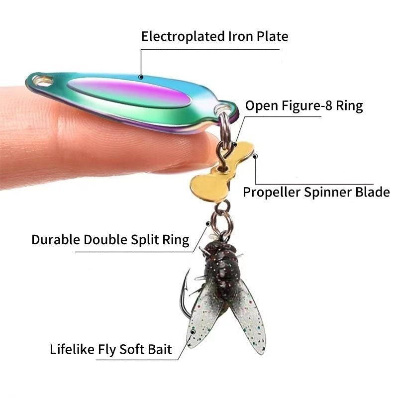 🎣Metal Propeller Fishing Lure for Catching Fish