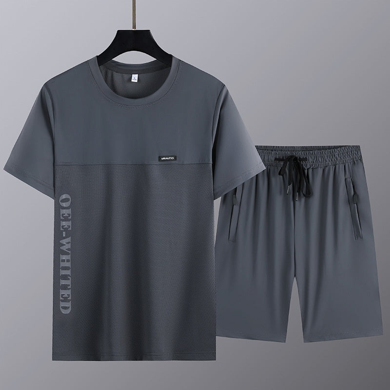 🔥LAST DAY SALE - 49% OFF🔥Men's Short Sleeve Top & Shorts 2-Piece Set