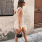 🎉2025 New Products Hot Sale✨Women’s Casual Sleeveless V-Neck Top & Shorts Two-Piece Set