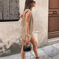 🎉2025 New Products Hot Sale✨Women’s Casual Sleeveless V-Neck Top & Shorts Two-Piece Set