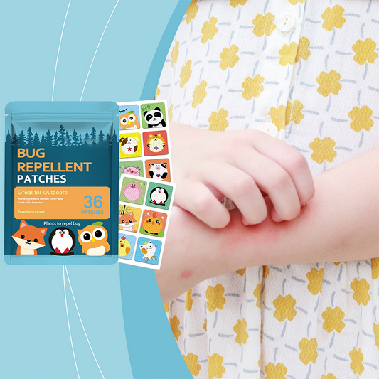 🔥Summer Must-Have 49% OFF🦟Gentle Waterproof & Sweatproof Mosquito Repellent Patches with Cute Designs