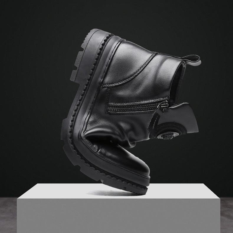 🔥💥Hot Sale-70%OFF💥 Men’s Classic Casual Side-zip Leather Boots-[Best Gift]